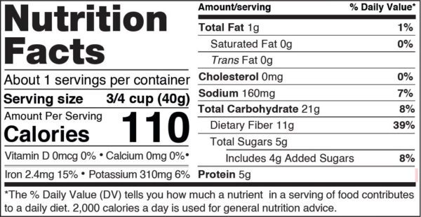 BRAN FLAKES 1.0 OZ - Image 2